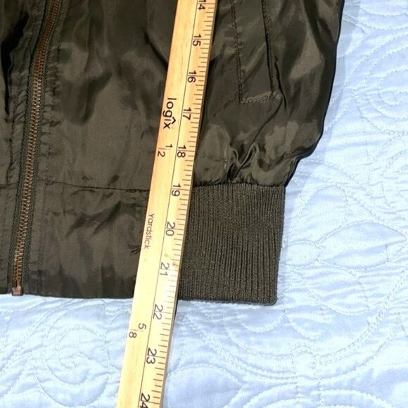 Iris Bomber Jacket With Embroidered Patches S - Picture 8 of 9